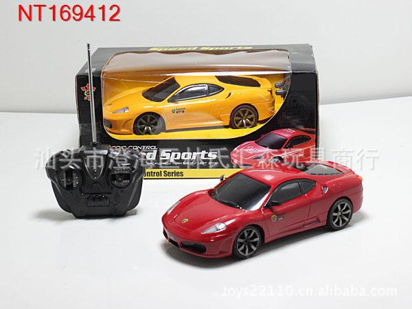 兒童仿真1:16四驅漂移遙控車帶燈光（紅黃2色） 