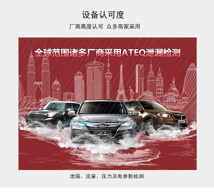 ATEQ-設備認可度，汽車