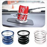 廠家直銷(xiāo)汽車(chē)杯架 彈簧風(fēng)口杯架 車(chē)內(nèi)飲料架 車(chē)載杯架 雜物架