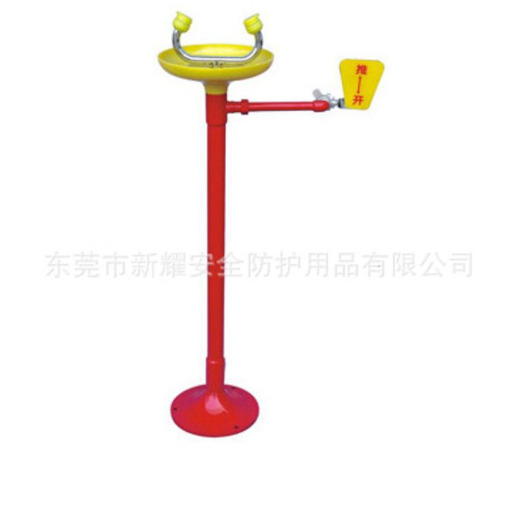 立式碳鋼洗眼器（適用石油、化工、機械、噴漆、印染、醫療）